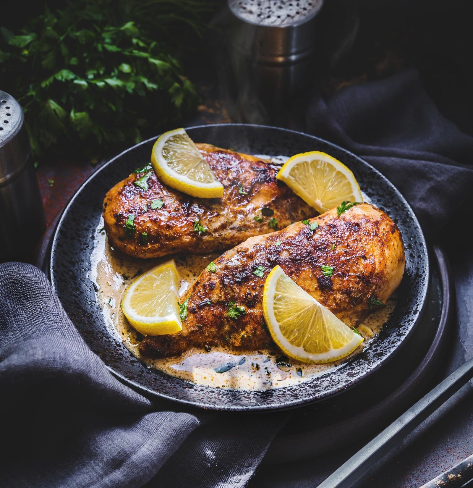 Lemon-Garlic Mediterranean Chicken